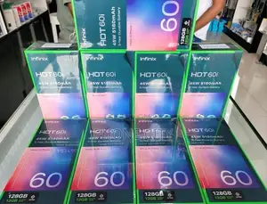 Infinix Hot 60i 128GB 6GBRam Green (Brand New)