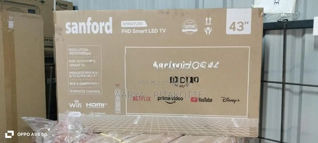 Sanford 43" fHD Smart TV