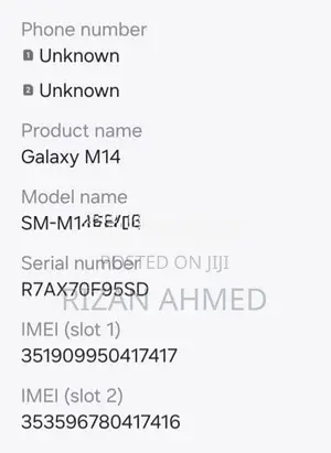 Samsung Galaxy M14 (Used)
