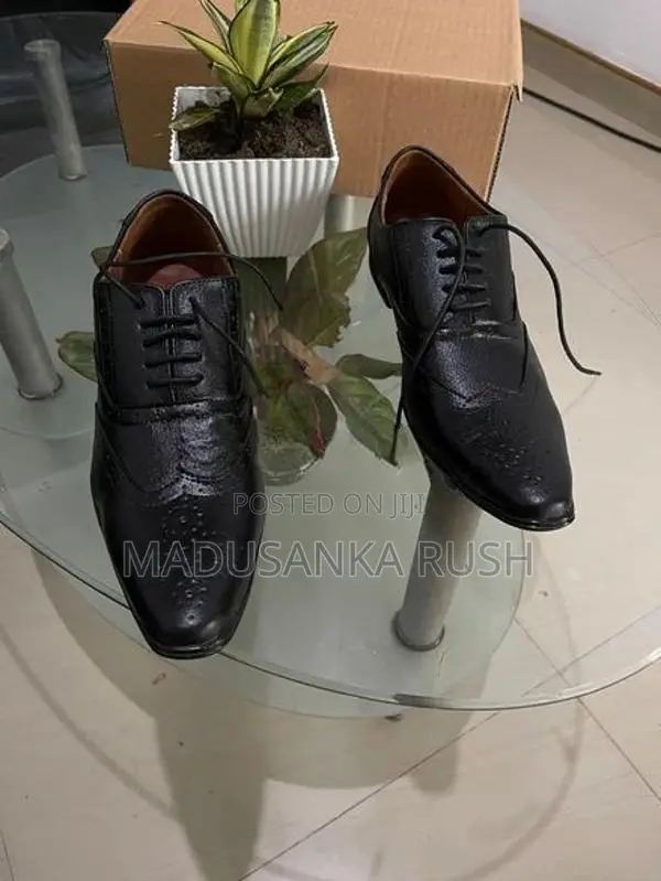 John White Leather Shoes