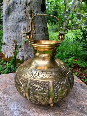Antique Brass Water Pot