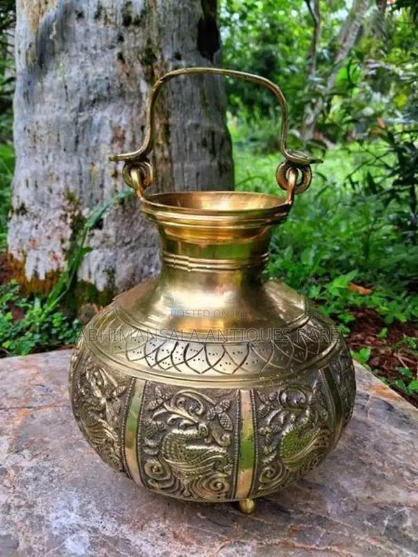 Antique Brass Water Pot