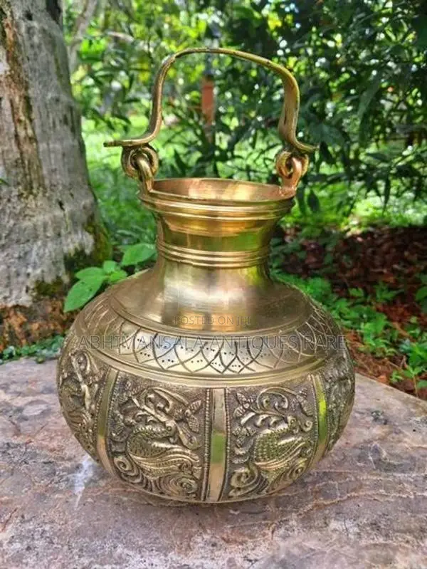 Antique Brass Water Pot