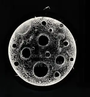 3D Moon Wall Light