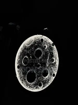 3D Moon Wall Light