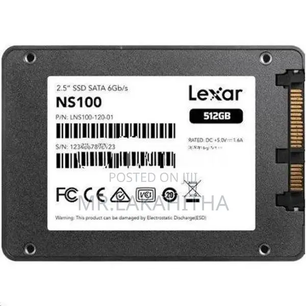 Lexar 512GB SATA SSD