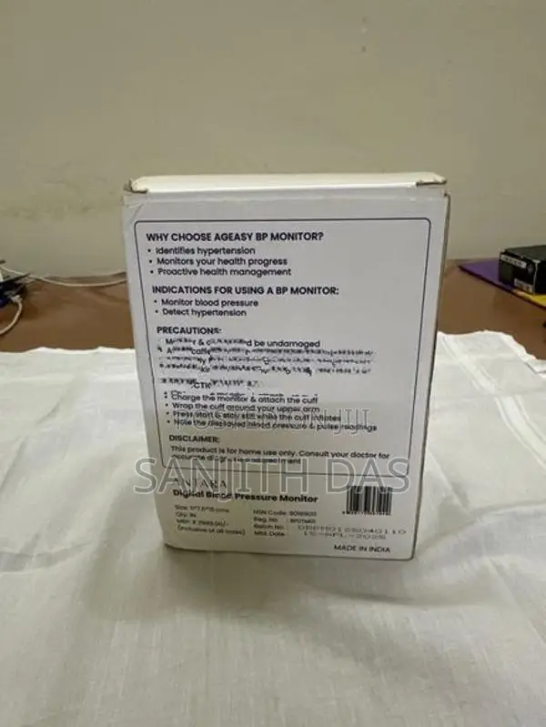 Digital Blood Pressure Monitor