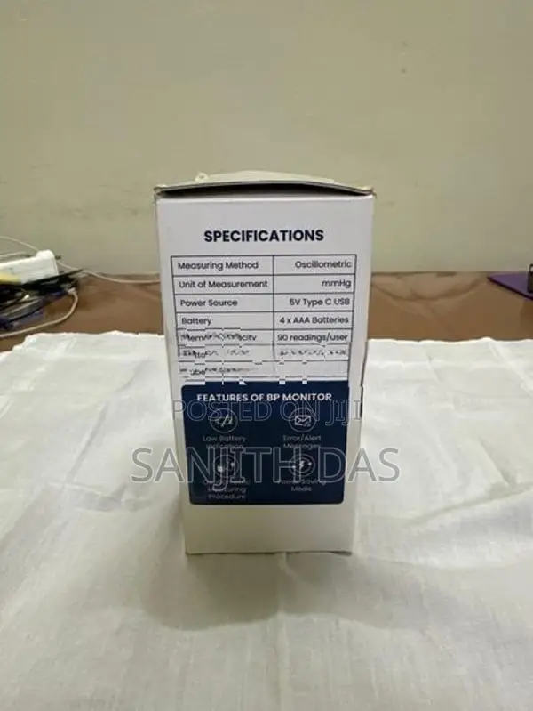Digital Blood Pressure Monitor