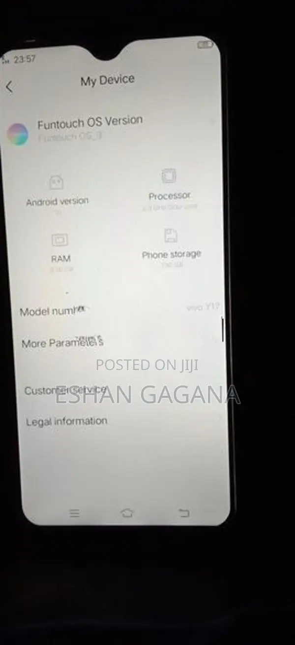 Vivo Y17 (Used)