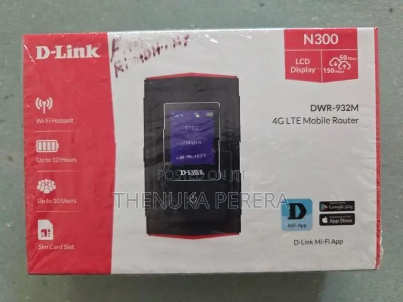 D-Link DWR-932M 4G/LTE Mobile Router