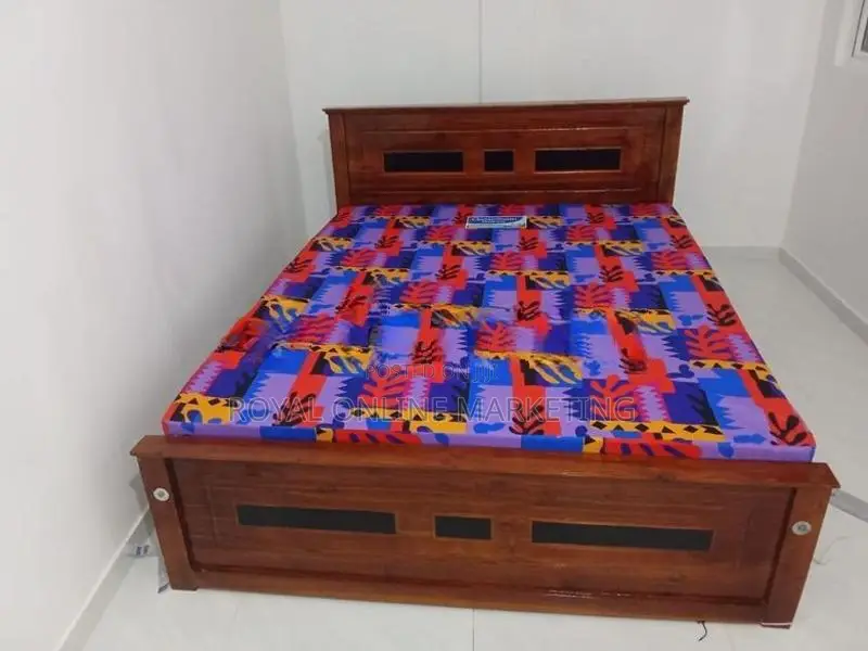 6 by 5 Box Bed with Double Layer Mattress (E-2)