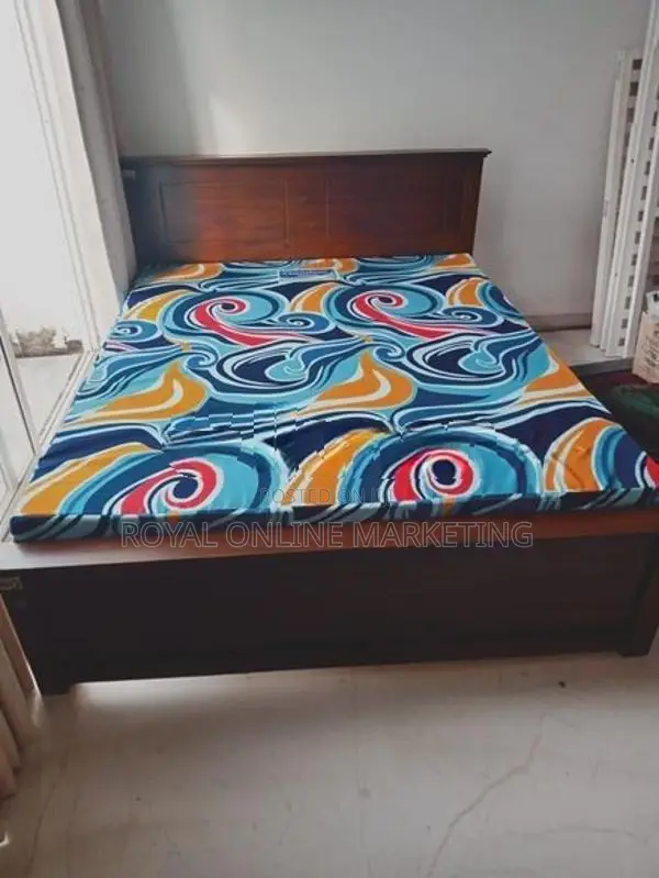 6 by 5 Box Bed with Double Layer Mattress (E-2)