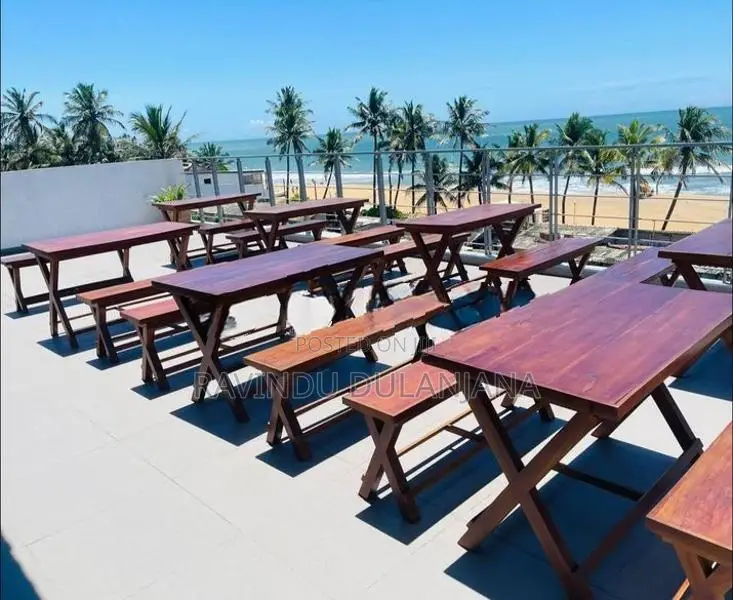 Restaurant Table with Bench