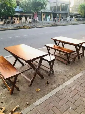 Restaurant Table with Bench