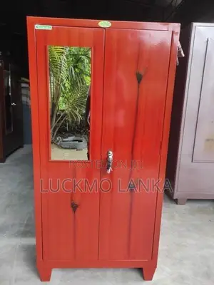 New 5x2.5 Size Steel Cupboard With Mirror (N3)