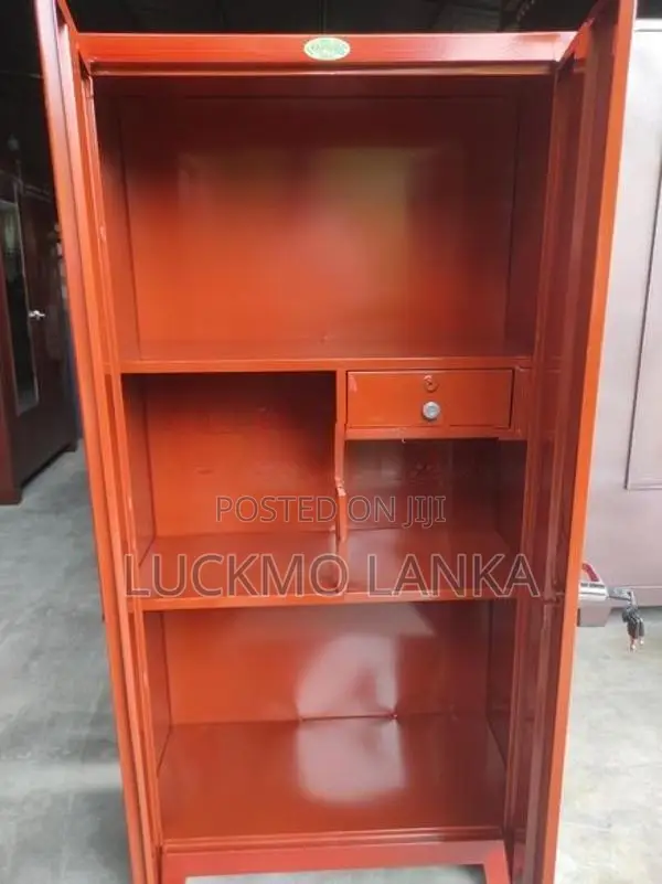 New 5x2.5 Size Steel Cupboard With Mirror (N3)