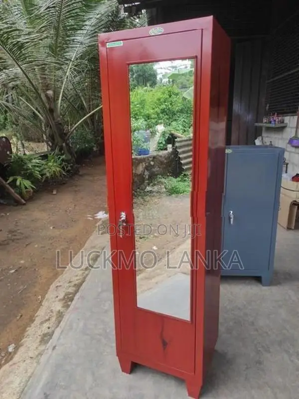 New 6x1.5 Size One Door Steel Cupboard With Mirror (N5)