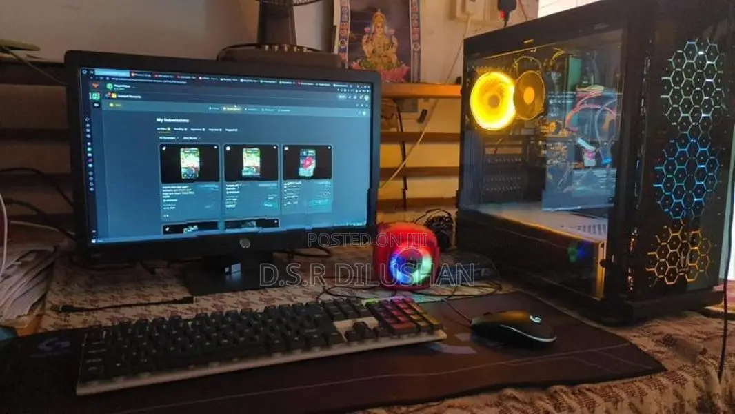 HP Desktop Pc Set
