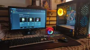HP Desktop Pc Set