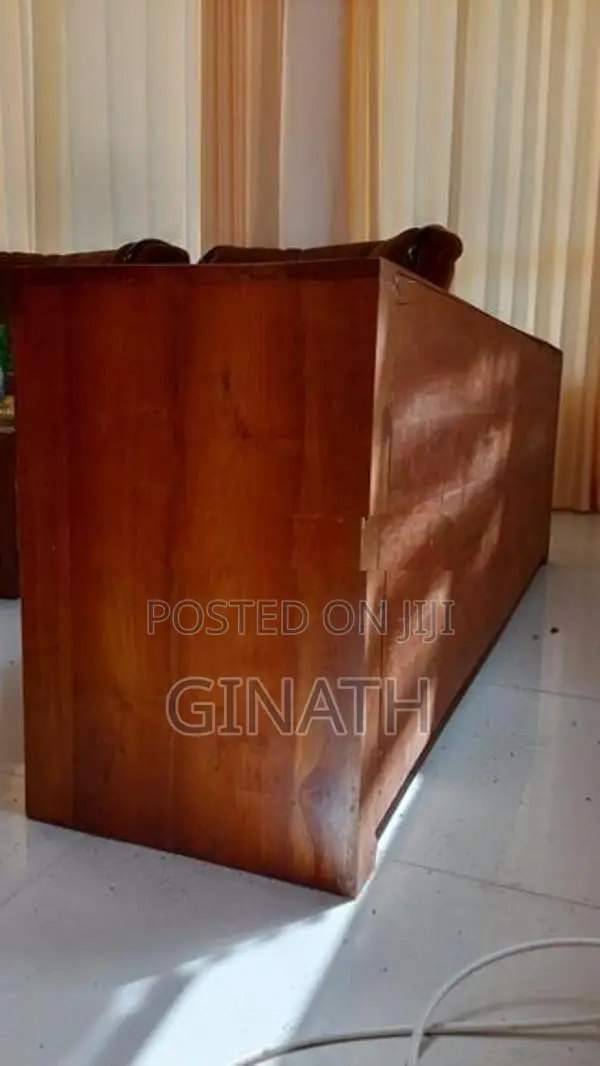 teak wood TV stand