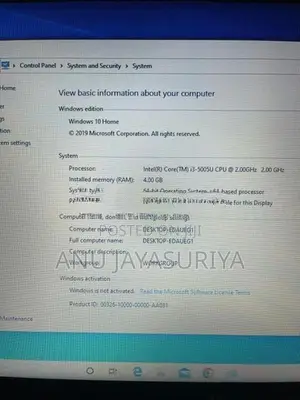 HP I3 5th Gen Laptop