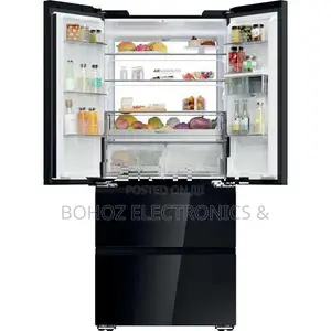 IGNIS (Whirlpool) 600L Digital Inverter French Glass 4 Door Refrigerat