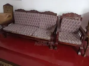 Antique Wooden Sofa Set 3+1+1