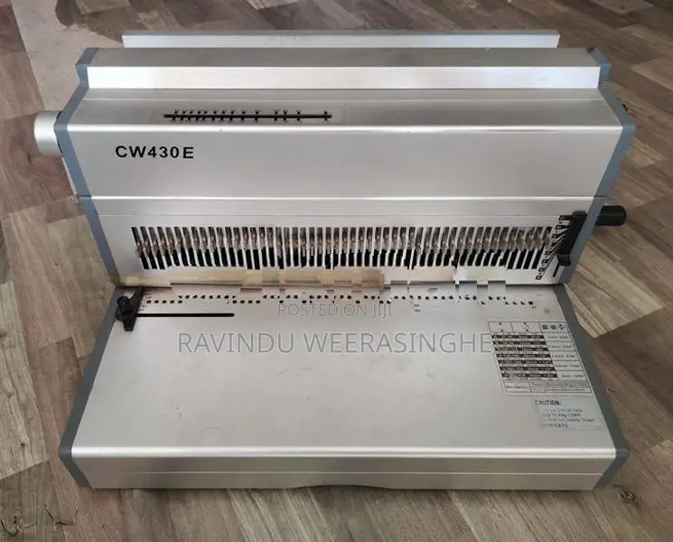 CW430E Heavy-Duty Electric Wire Binding Machine – with Pedal