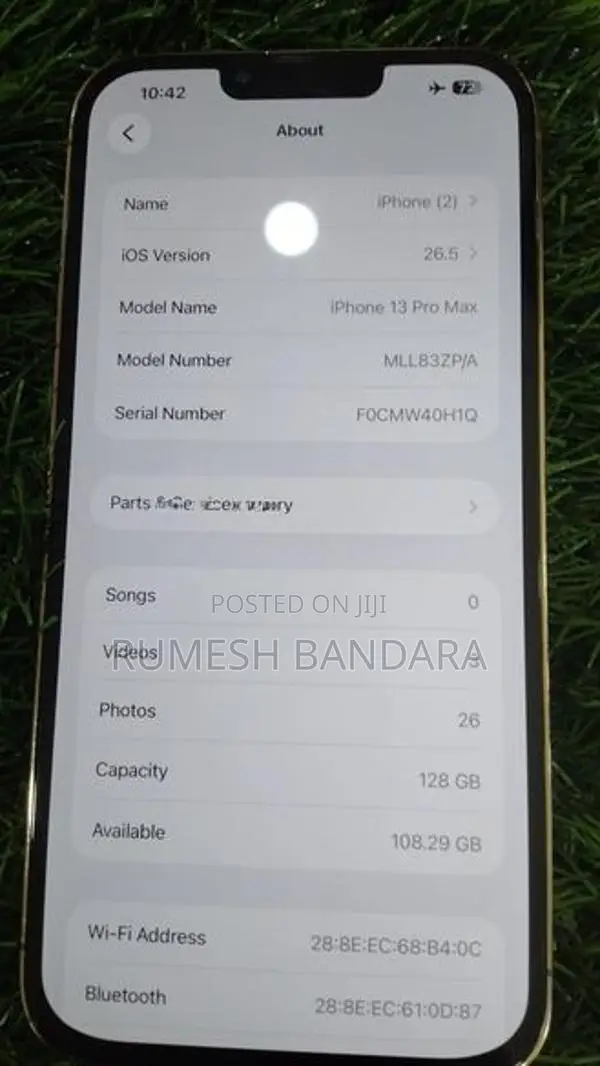 Apple iPhone 13 Pro Max 128GB (Used)