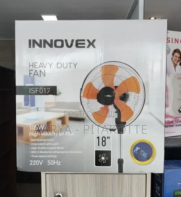 Innovex Stand Fan 18"