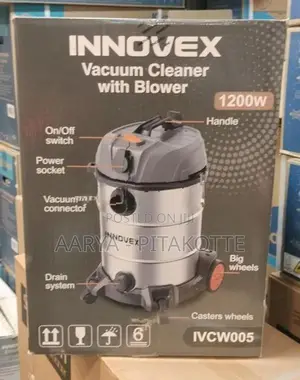 Innovex Vacuum Cleaner 30L Capacity
