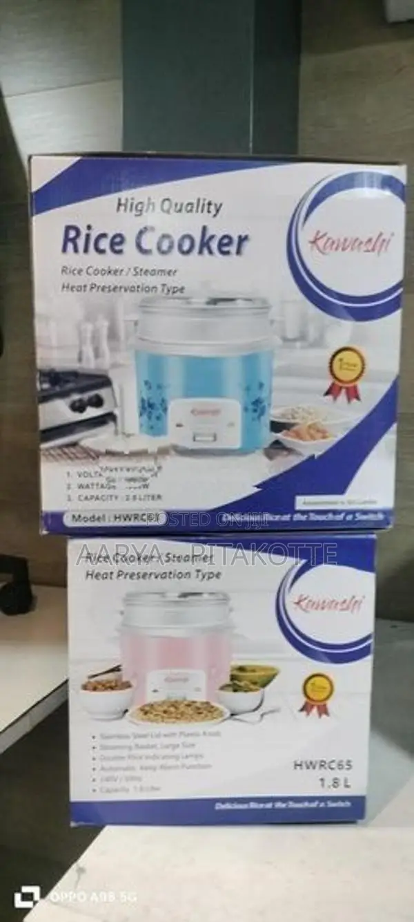 Kawashi Rice Cooker 2.8L Capacity