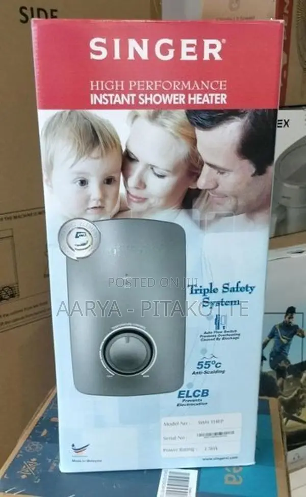 Singer Hot Water Shower with Pump ( 119EP)