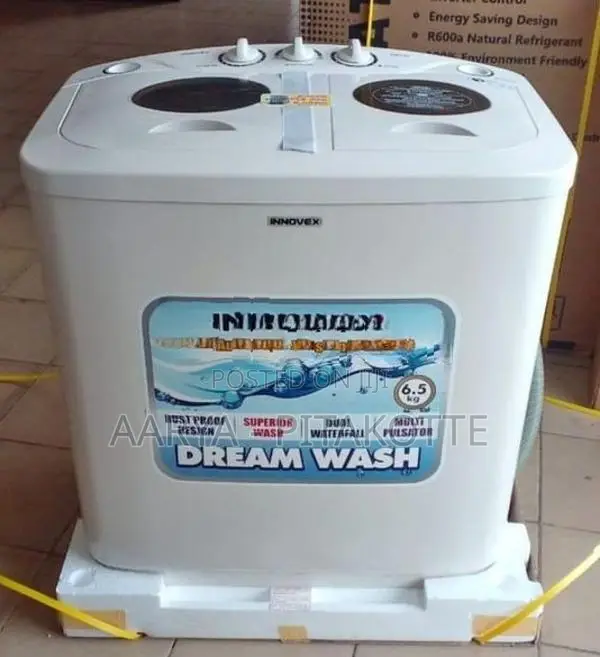 Innovex Washing Machine 6.5KG (Semi auto)