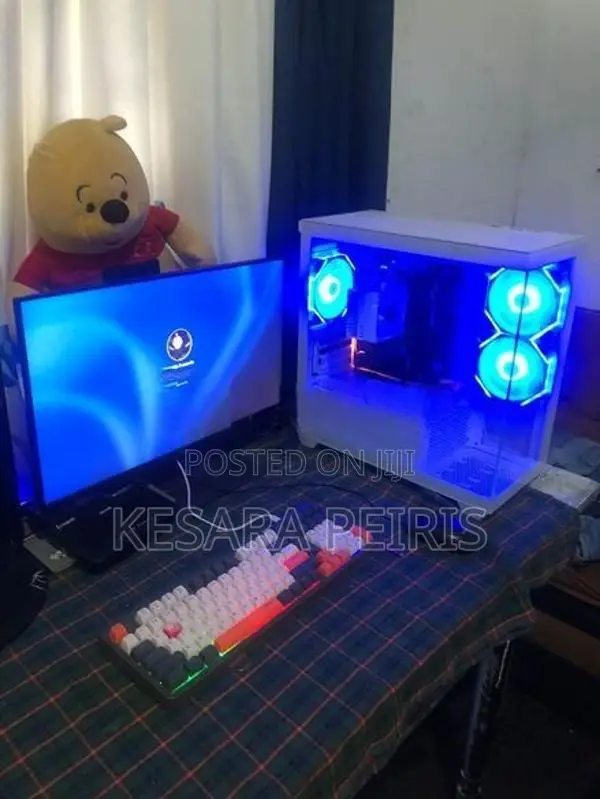 i5 8th Gen Gaming PC Full set with Mouse and Keyboard White edition AR