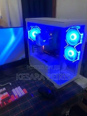 i5 8th Gen Gaming PC Full set with Mouse and Keyboard White edition AR
