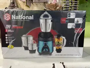 National 750W High Power 4-Jar Mixer Grinder