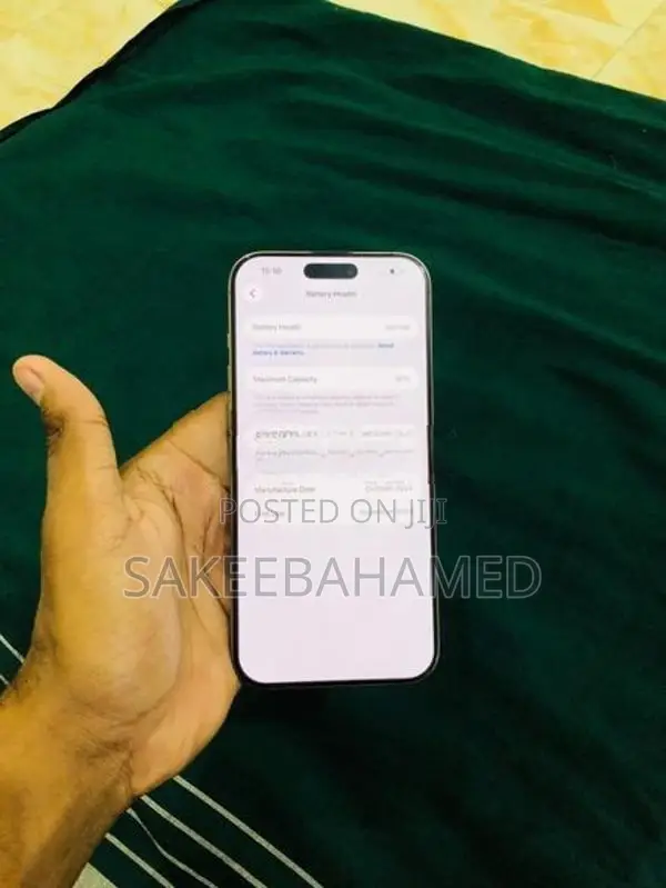 Apple iPhone 16 Pro Max 256gb (Used)