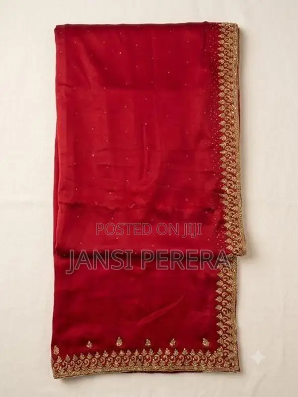 A stunning home coming saree