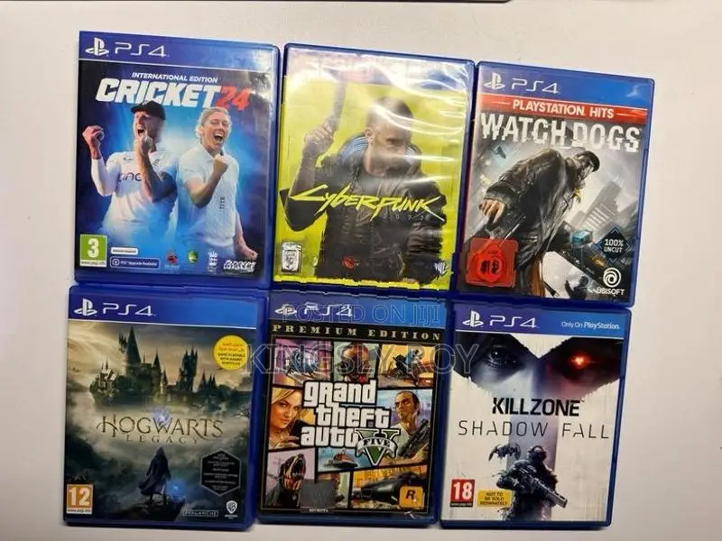 PS4 Games DVD