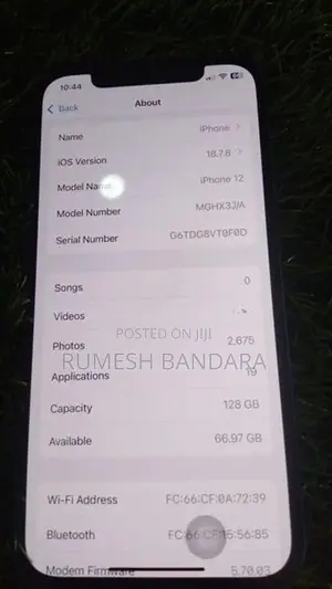 Apple iPhone 12 Blue Japan (Used)