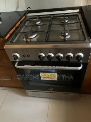Four Burner Gas Stove with Inbuilt Oven
