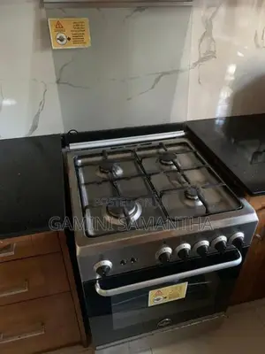 Four Burner Gas Stove with Inbuilt Oven