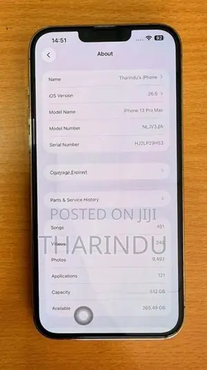 Apple iPhone 13 Pro Max 512GB (Used)