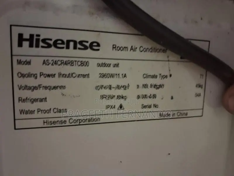 Hisence 24000 Btu Non Inverter Air Conditioner