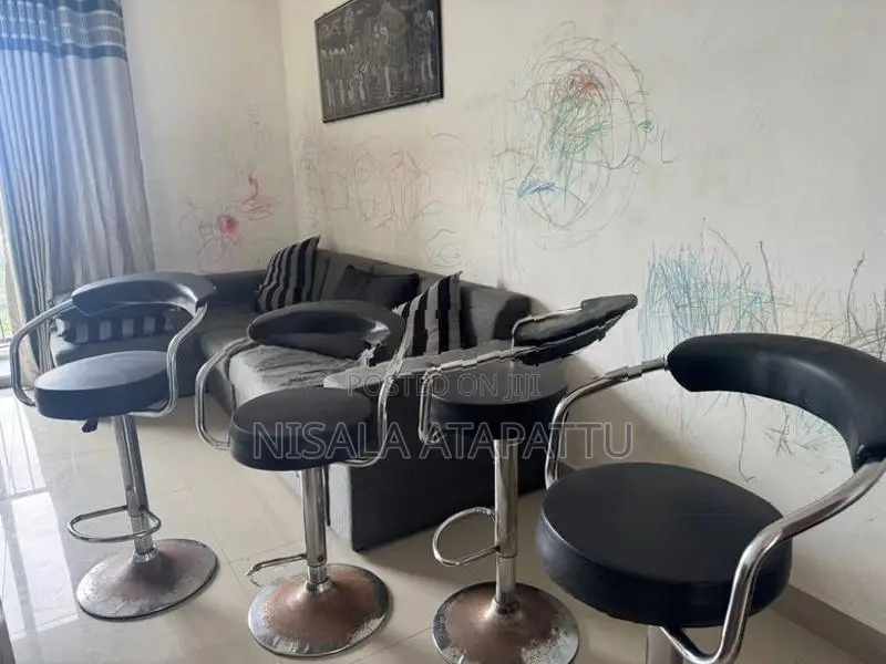 L Sofa with Bar Chair