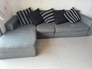 L Sofa with Bar Chair