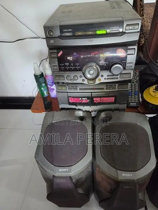 Sony Cd Speaker Set Up