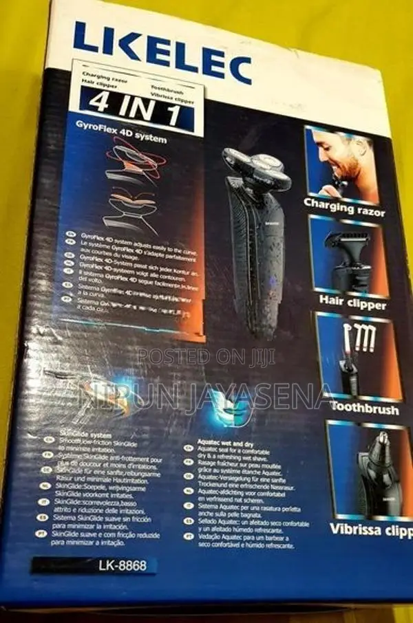 Rechargeable Shaver 4 in 1