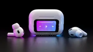 ANC/ENC AirPods Pro 2 Wireless Bluetooth Earbuds with Digital Display